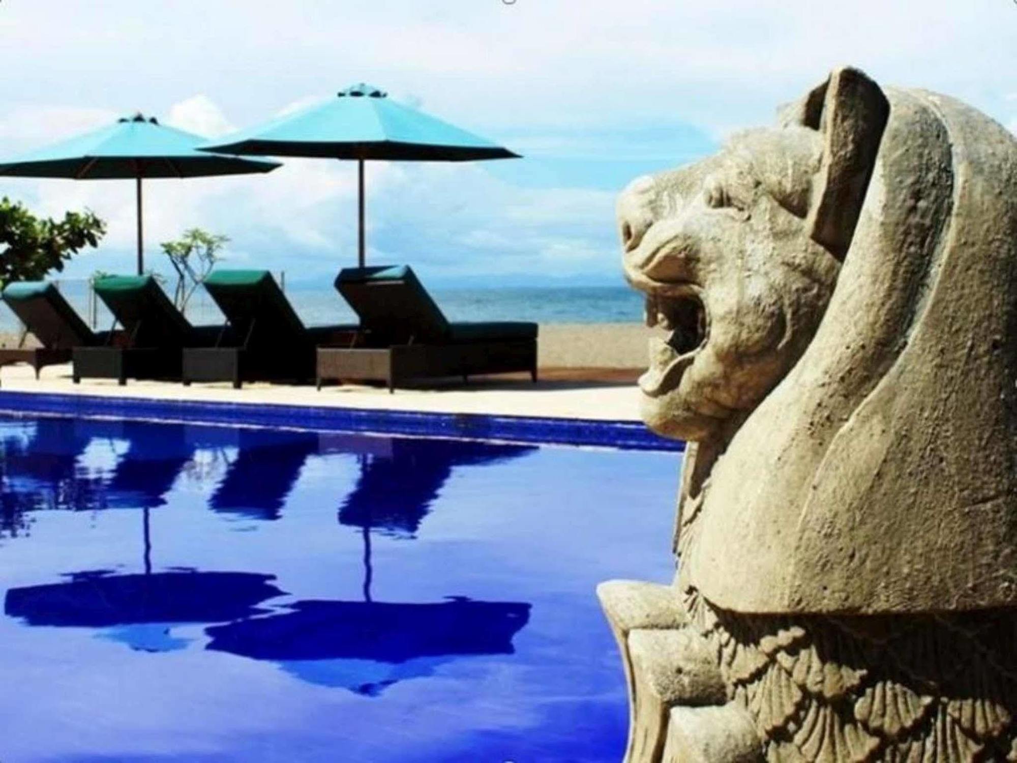 Lombok Beach Villa Mangsit Eksteriør billede